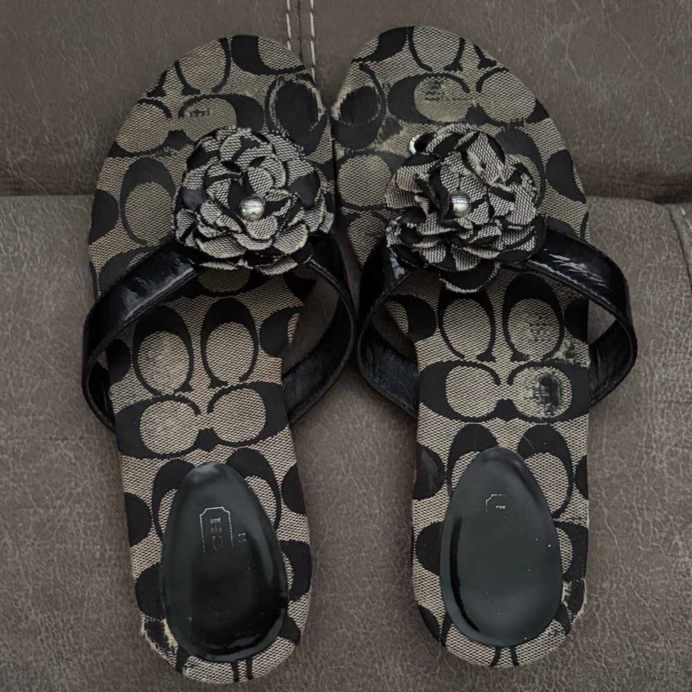 COACH SAMIRA SANDAL SZ 7B